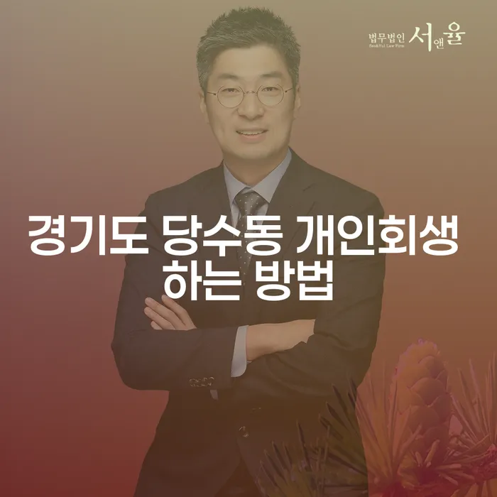 경기도 당수동에서 개인회생을 하는 방법은 무엇일까요?